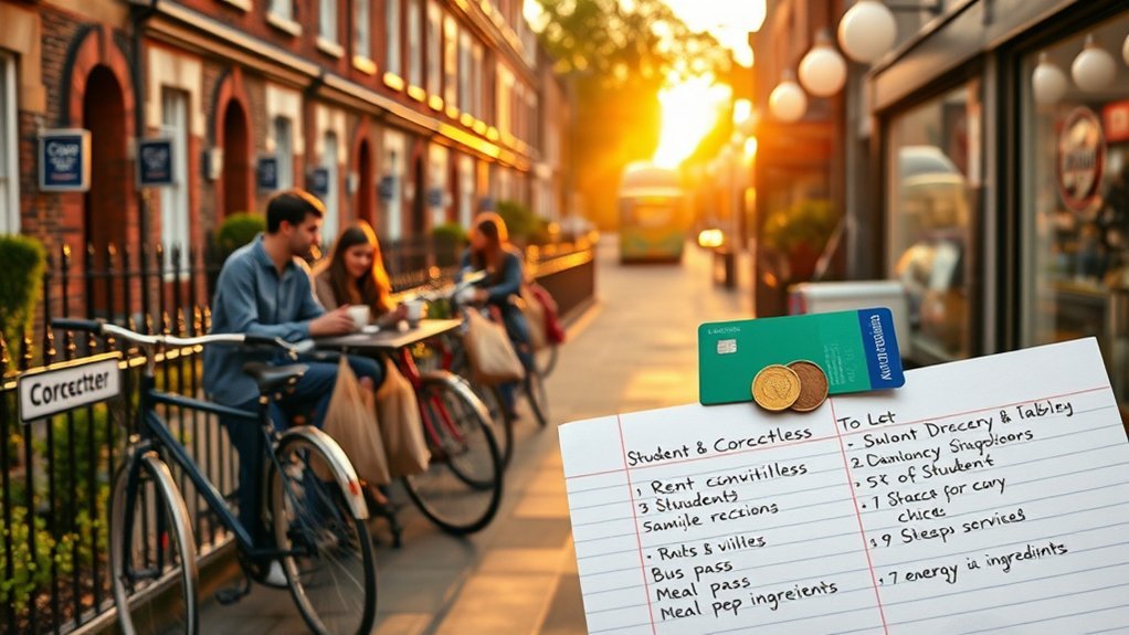 weekly savings for students living costs