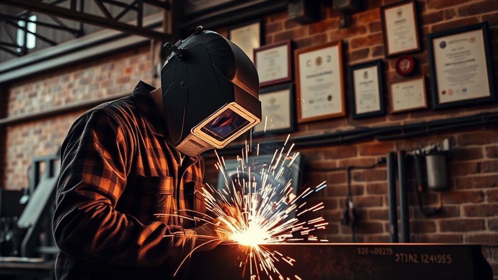 welding certification cost inquiry