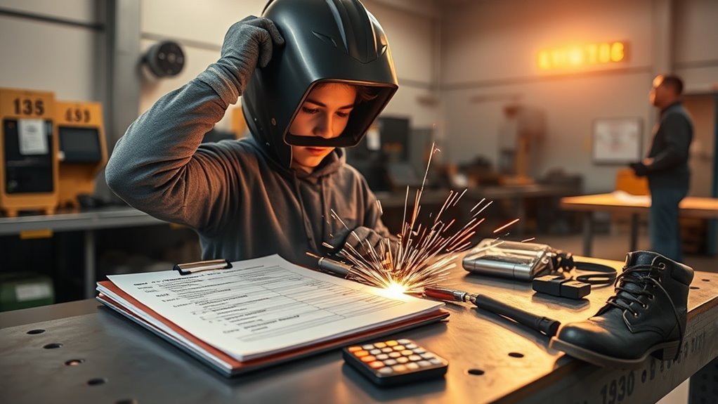 welding certification cost inquiry