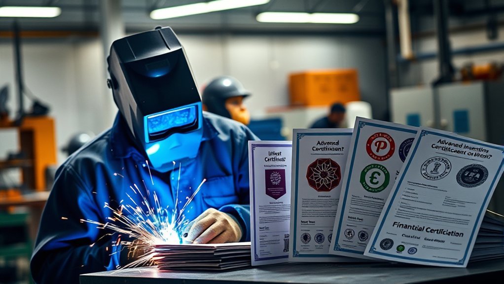 welding certification costs overview