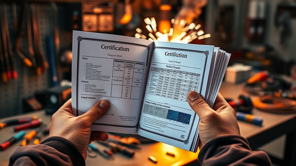 welding certification pricing details