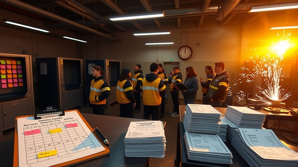 welding certification test scheduling