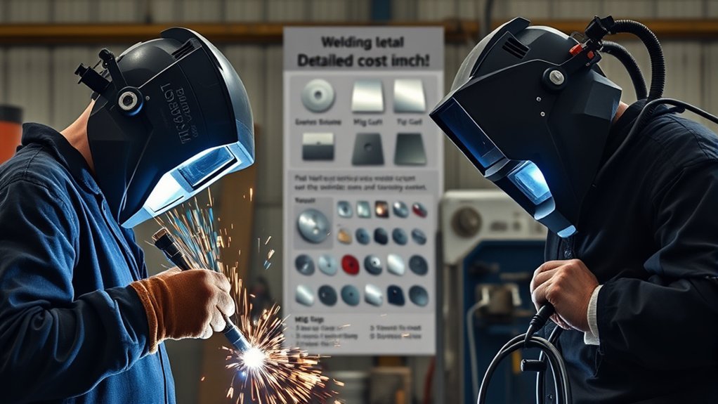 welding cost comparison analysis