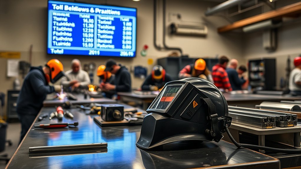 welding course financial overview