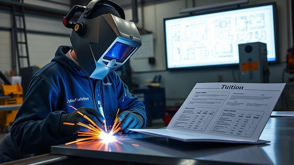 welding degree cost inquiry