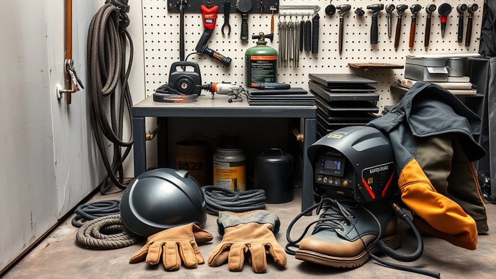 welding equipment and ppe costs