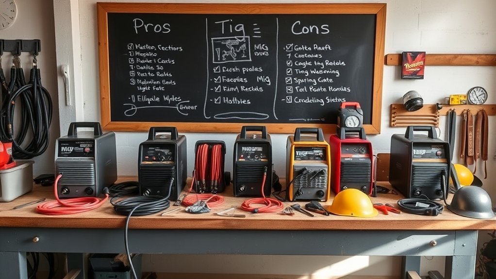 welding equipment price comparison