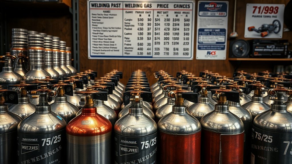 welding gas cost considerations