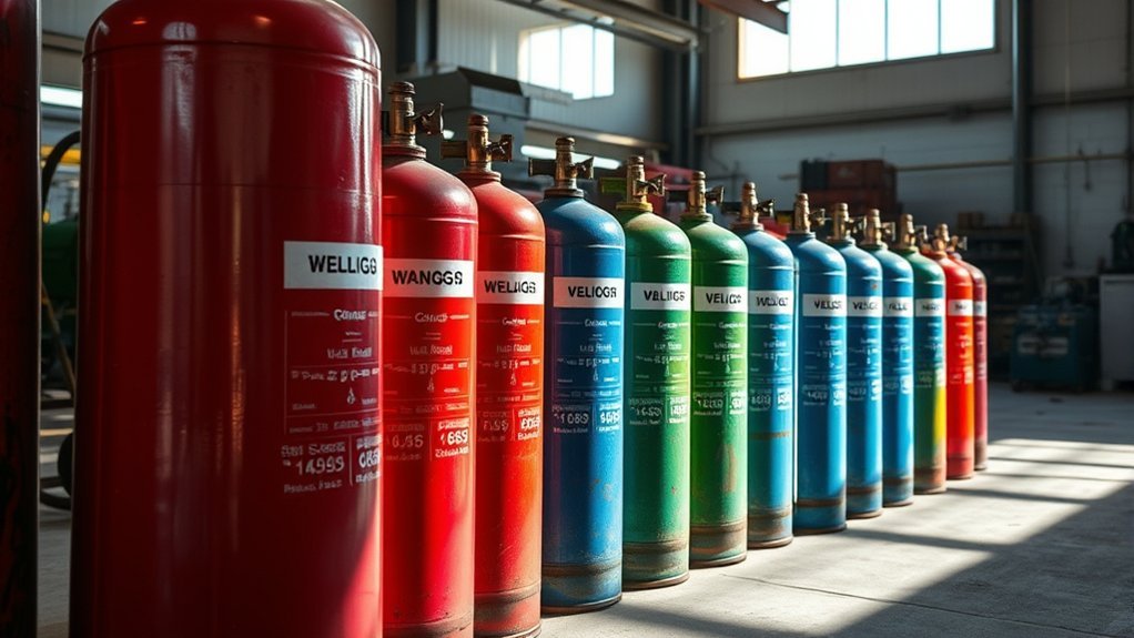 welding gas duration calculation