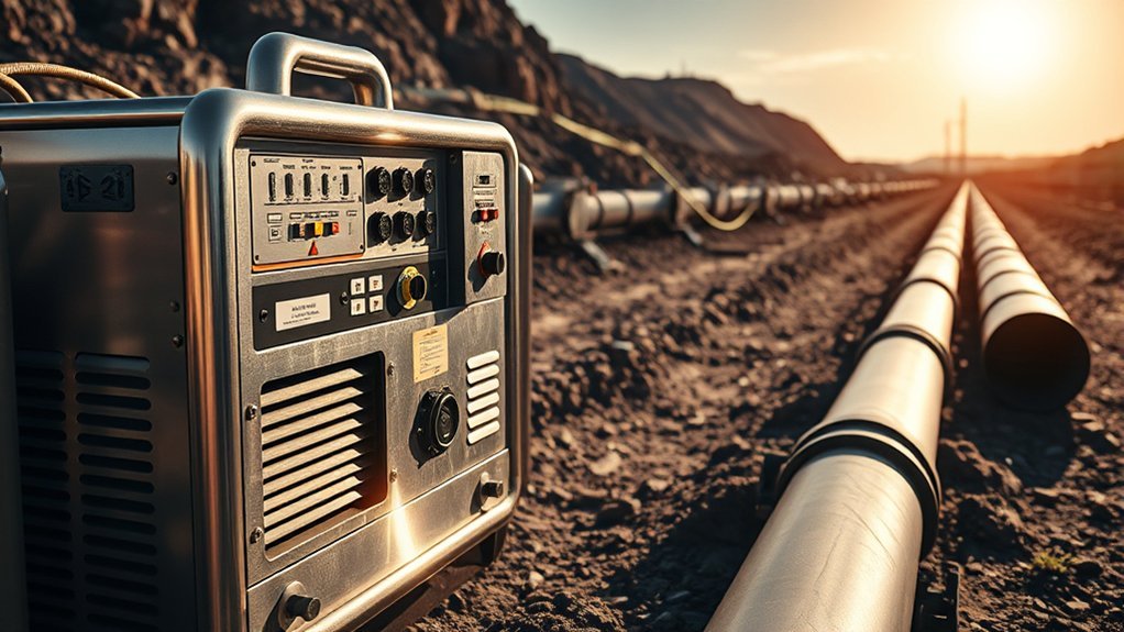 welding generators for pipelines