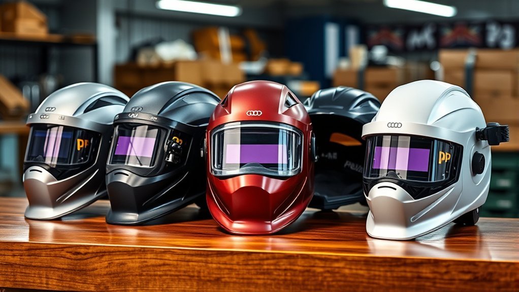 welding helmet cost factors
