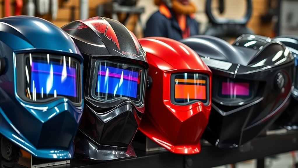 welding helmet price range