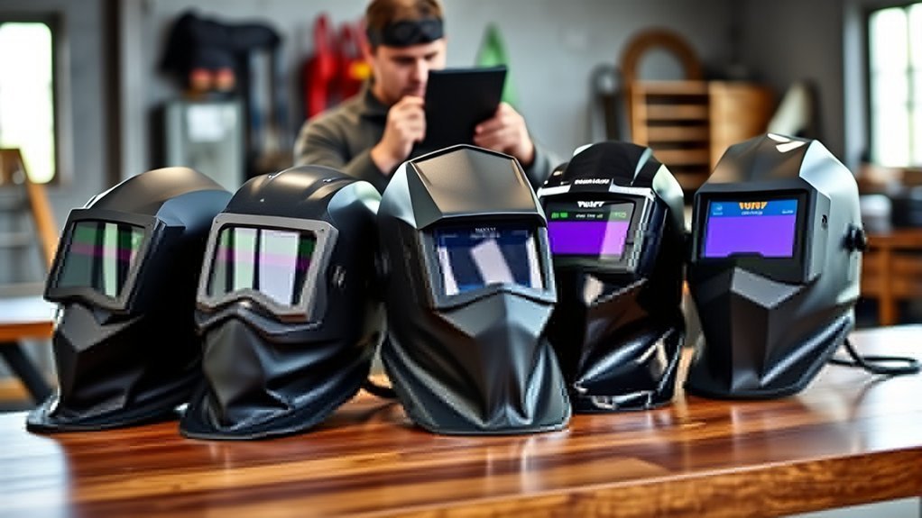 welding hood pricing options