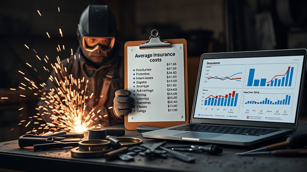welding insurance average costs