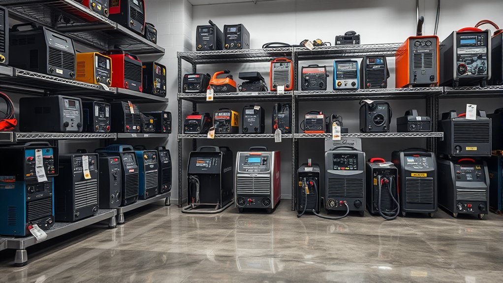 welding machine cost comparison