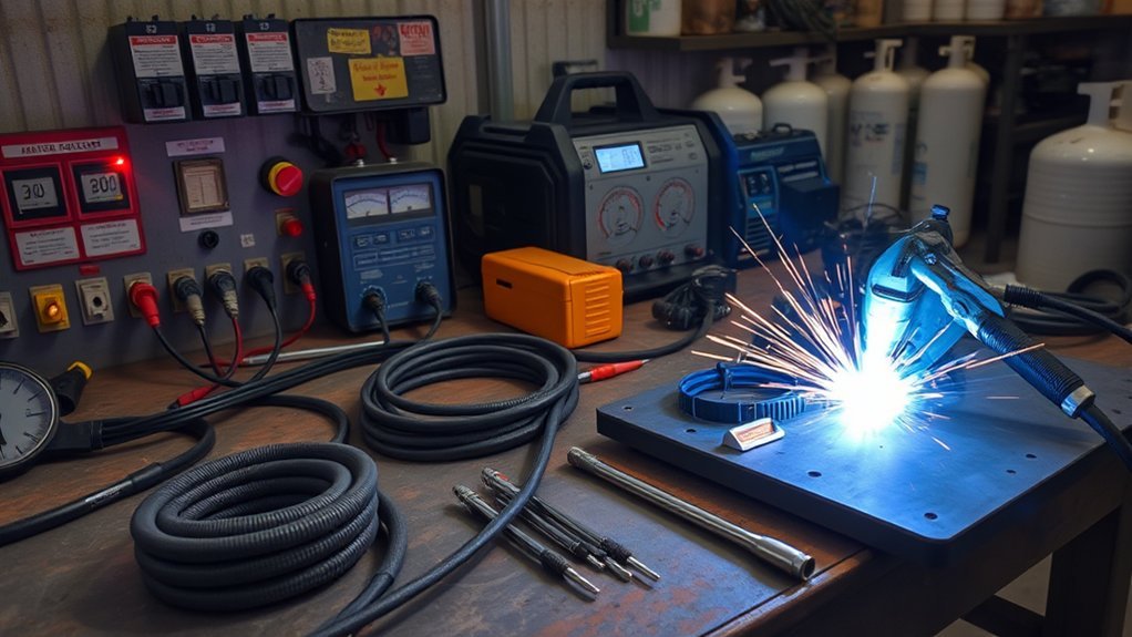 welding power consumption factors