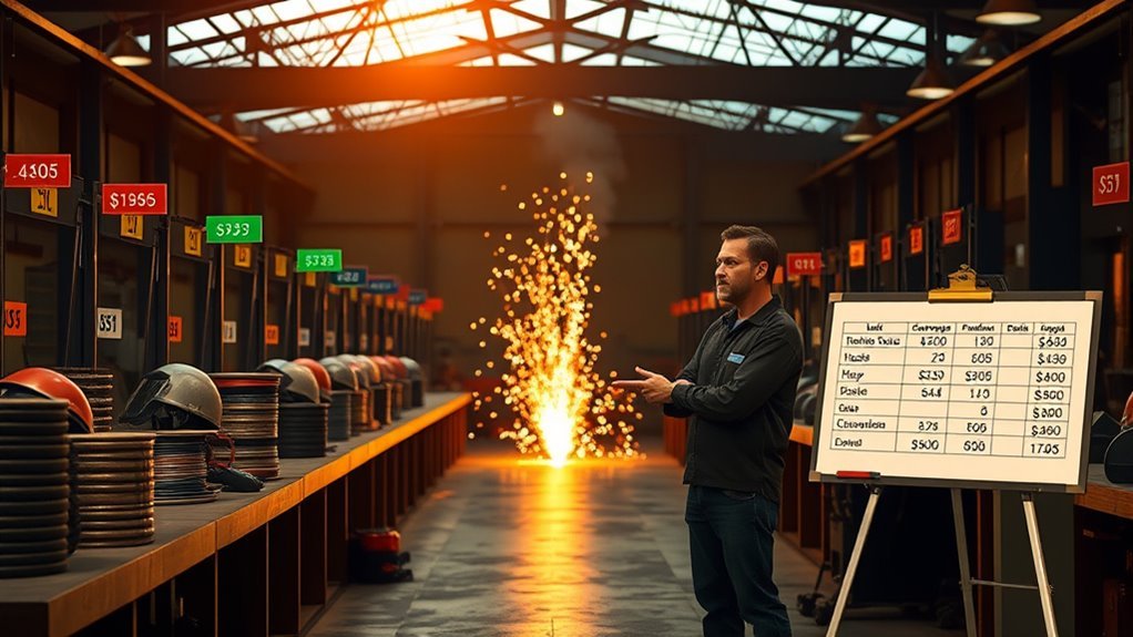 welding program cost analysis