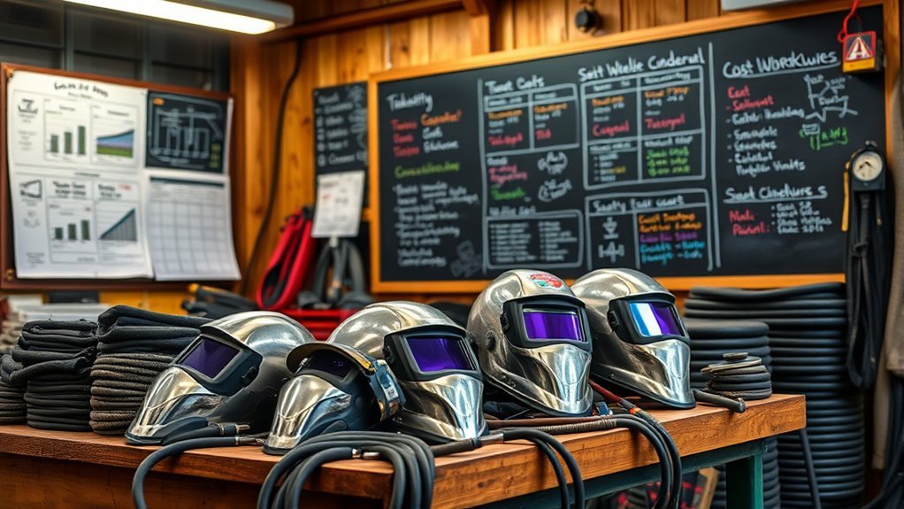 welding program cost breakdown