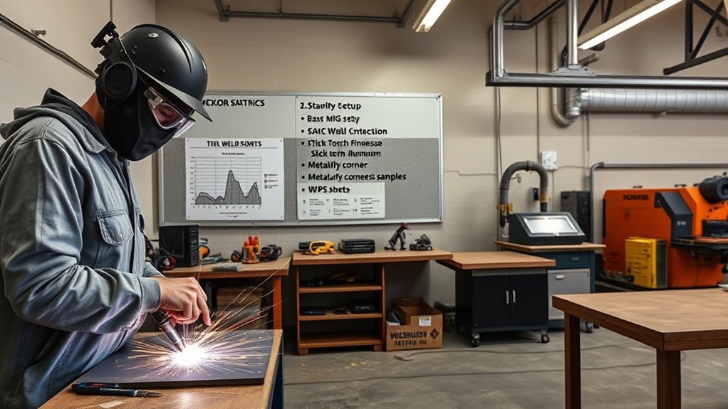 welding program duration options