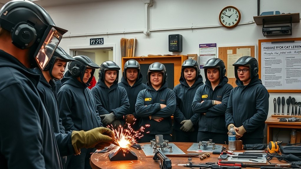 welding program duration options