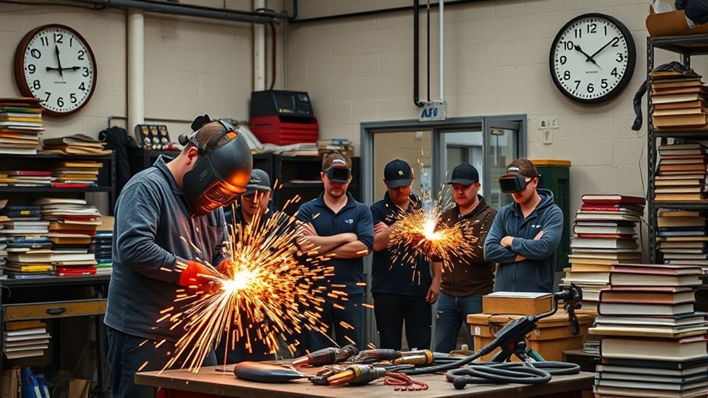 welding program duration variations