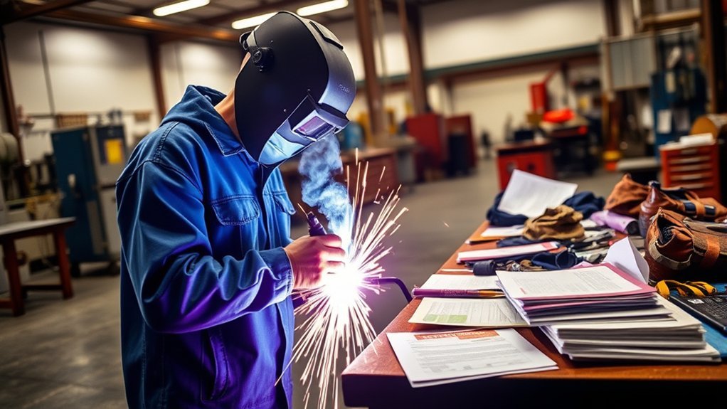 welding program enrollment costs
