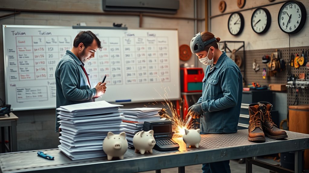 welding program tuition costs