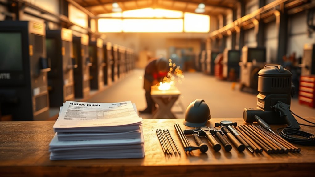 welding program tuition costs