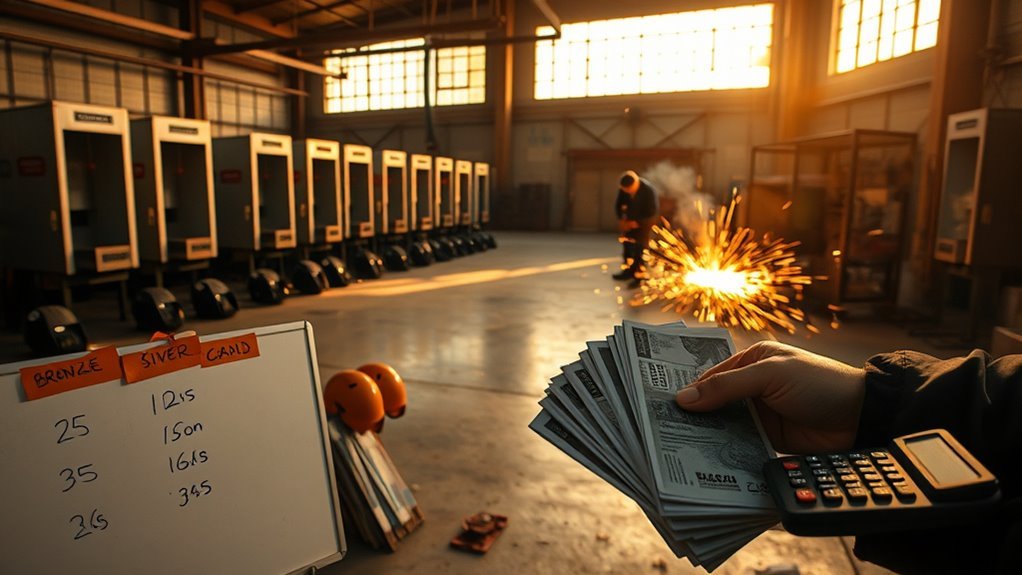 welding program tuition ranges