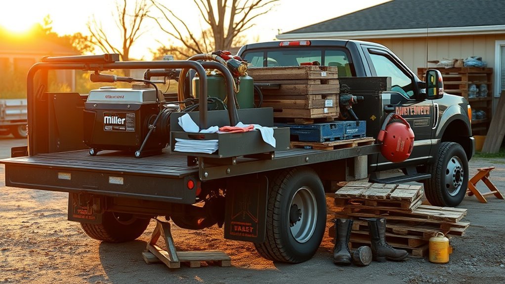 welding rig construction expenses