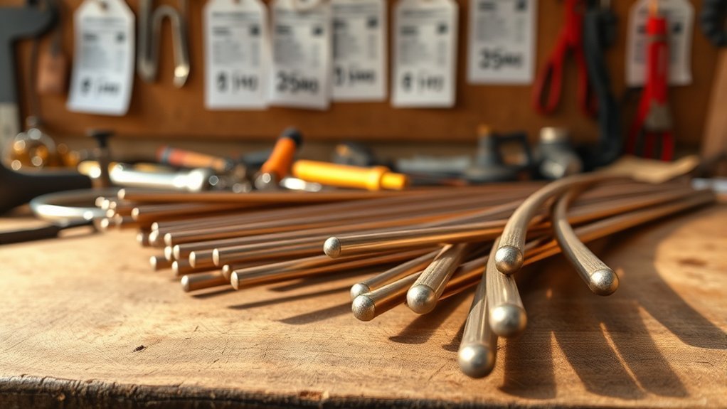 welding rod cost factors