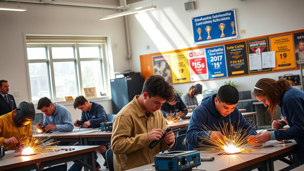 welding scholarships and competitions