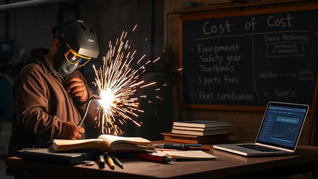 welding school additional expenses