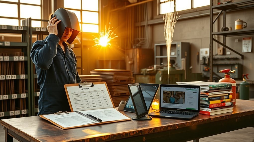 welding school attendance cost