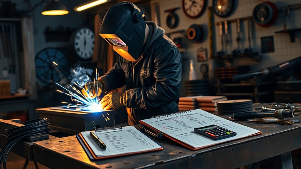 welding service cost estimate