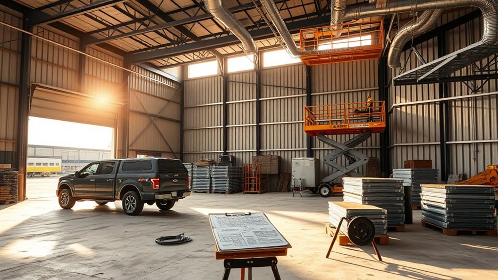 welding shop construction expenses