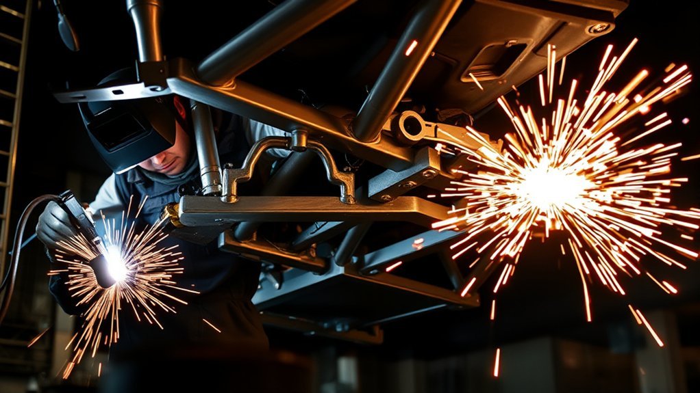 welding time varies significantly