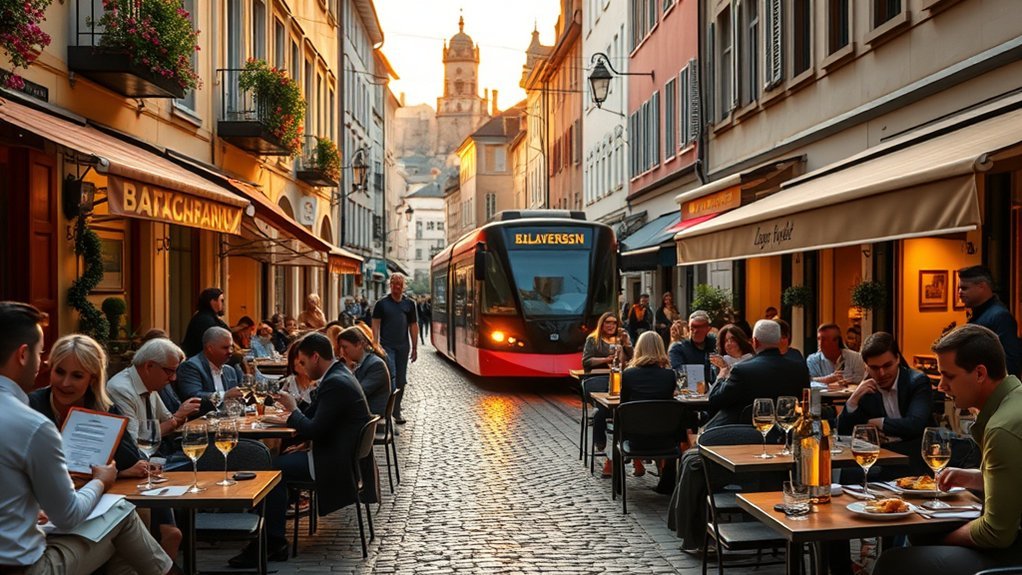 zurich eating and nightlife costs