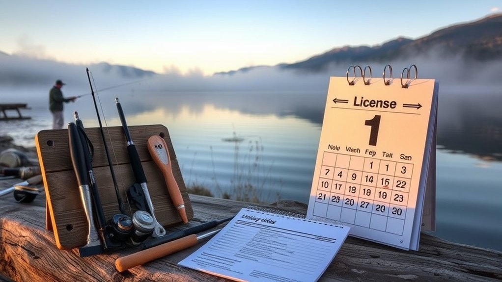 1 day fishing license details