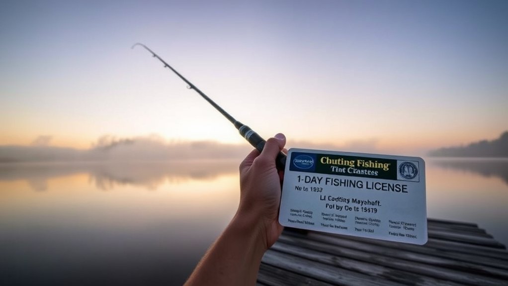 1 day fishing license overview