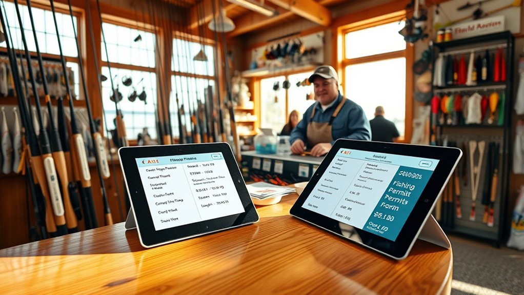 1 day fishing license purchase