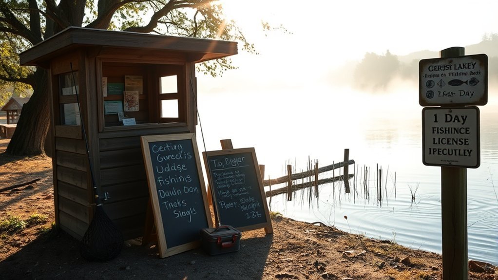 1 day fishing license requirements