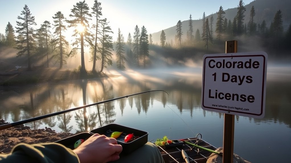1 day fishing license requirements