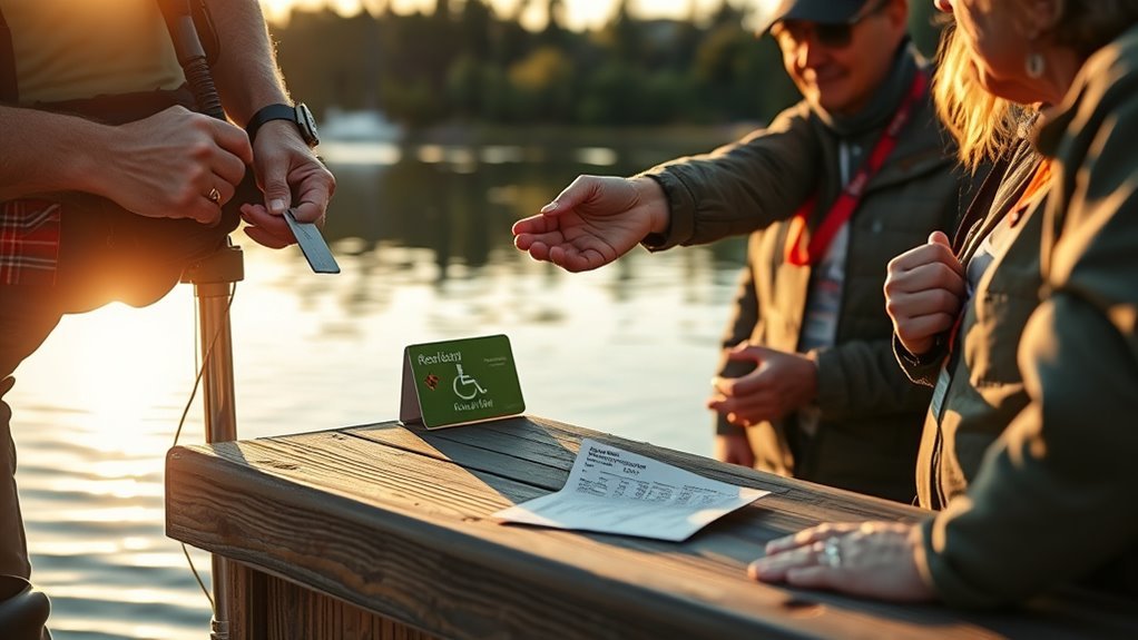 accessible fishing and hunting licenses