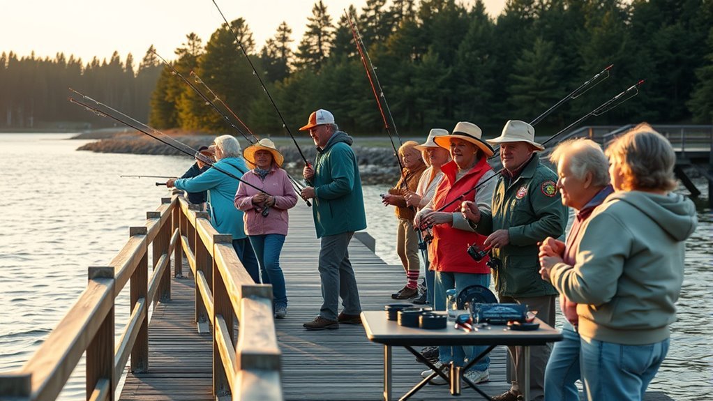 accessible fishing community outings