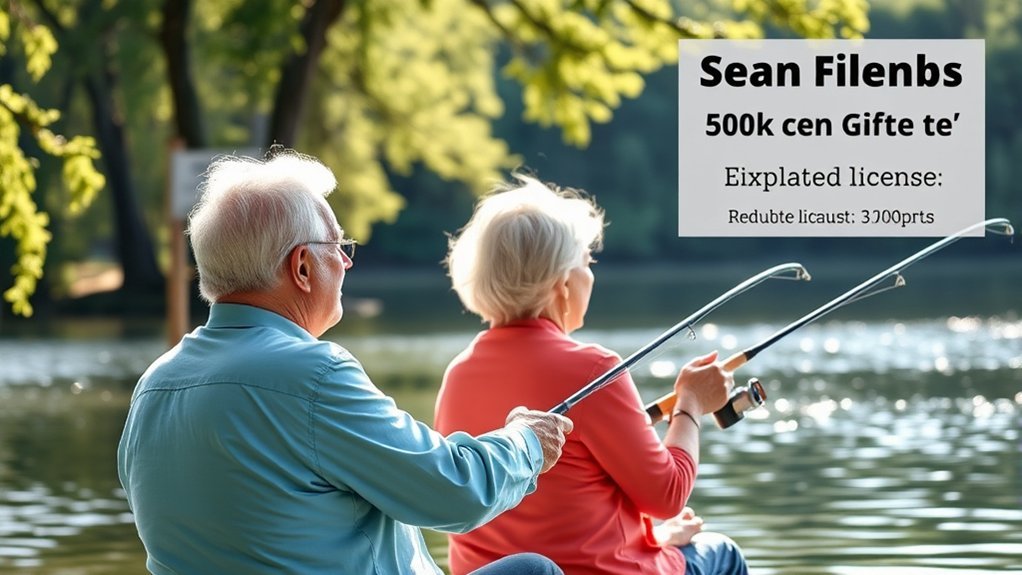 affordable fishing licenses seniors
