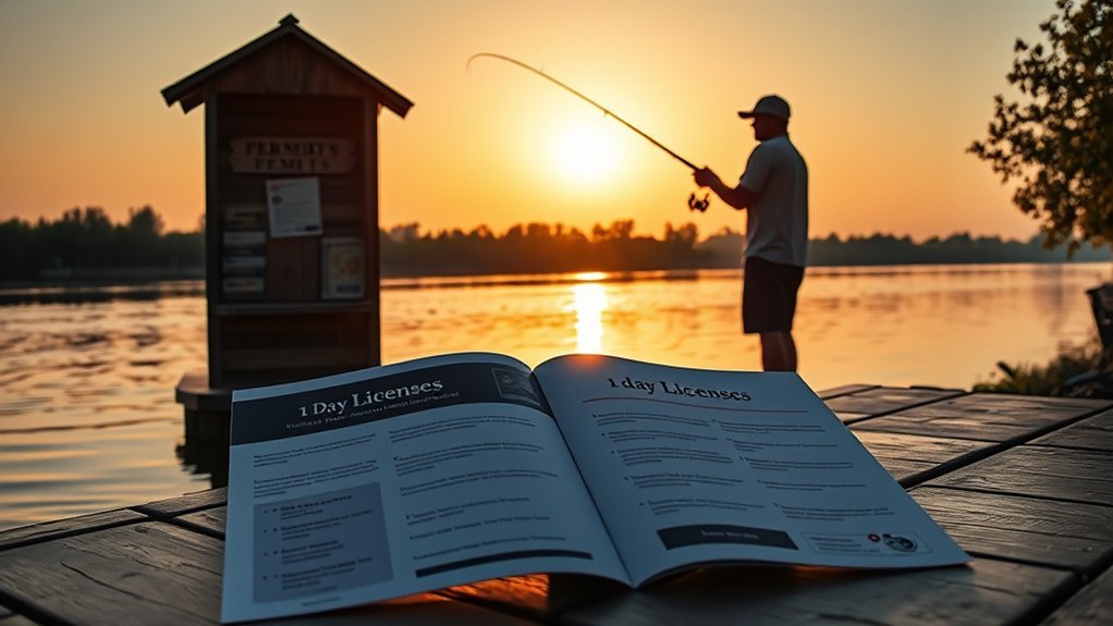 affordable one day fishing license