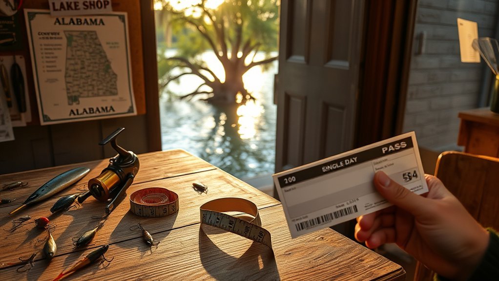 alabama 1 day fishing license