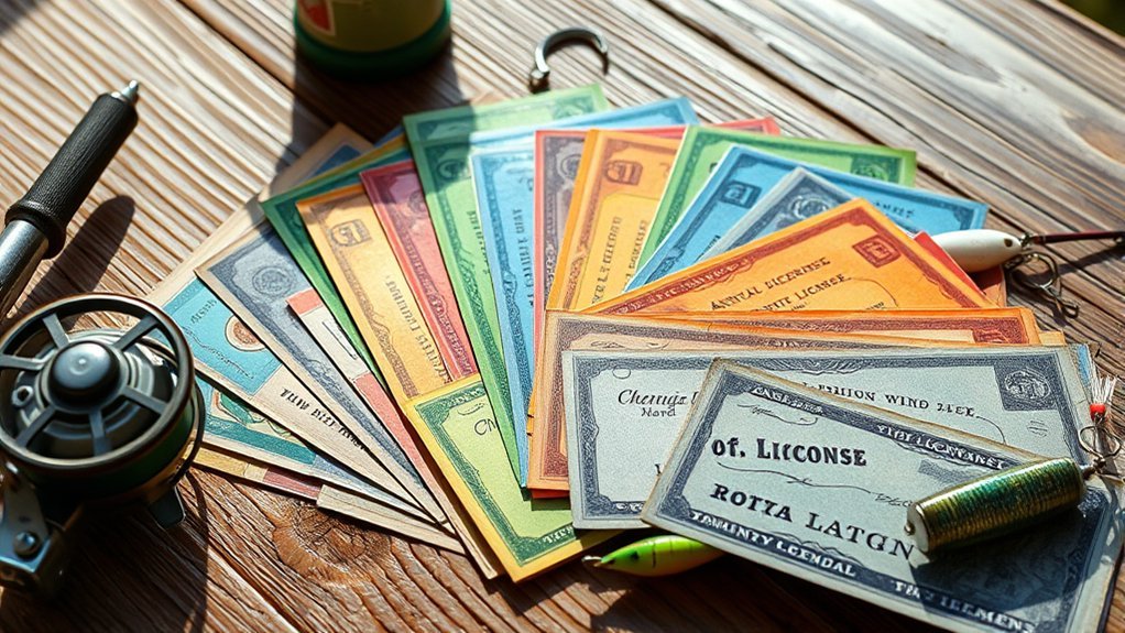 annual fishing license options