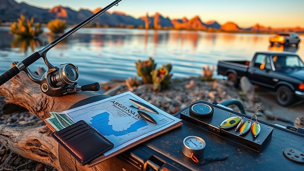 arizona fishing license prices